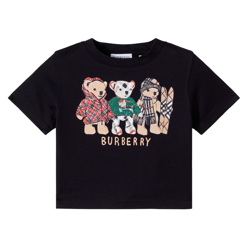 Burberry Kids Baby Thomas Bear cotton jersey T-shirt