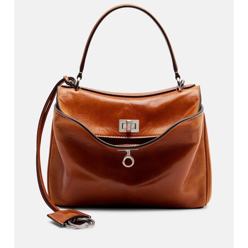Balenciaga Rodeo Mini leather top-handle bag