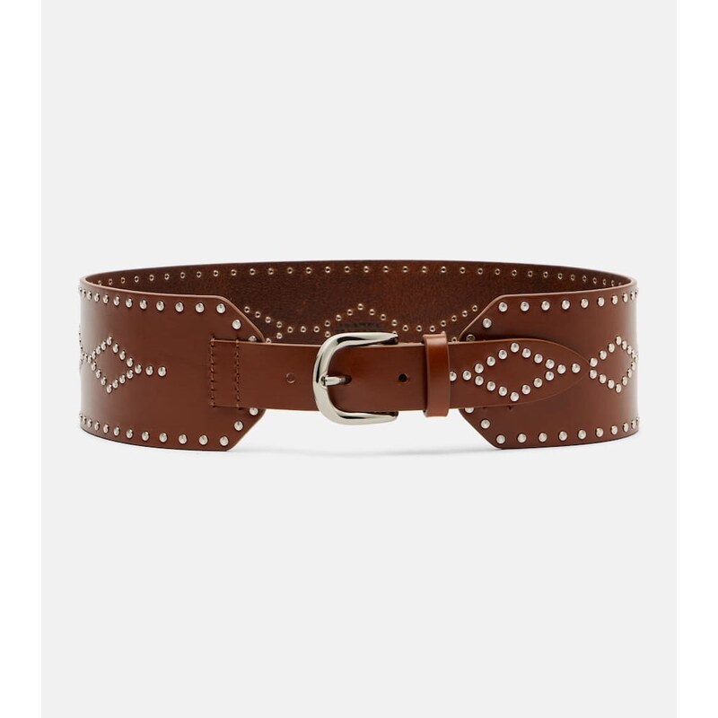 Isabel Marant Lucie studded leather belt