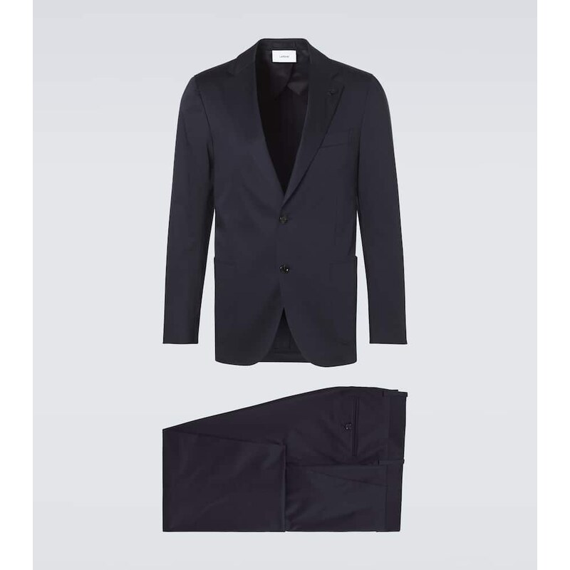 Lardini Cotton-blend suit