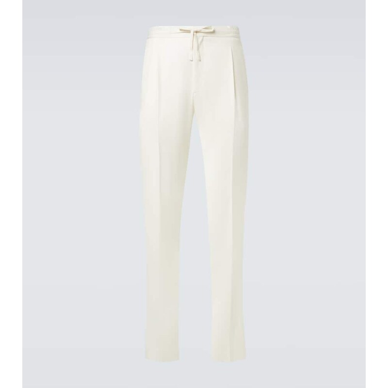 Lardini Virgin wool tapered pants