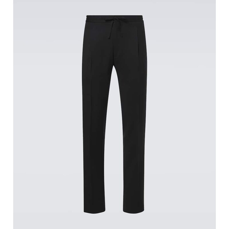 Lardini Virgin wool tapered pants