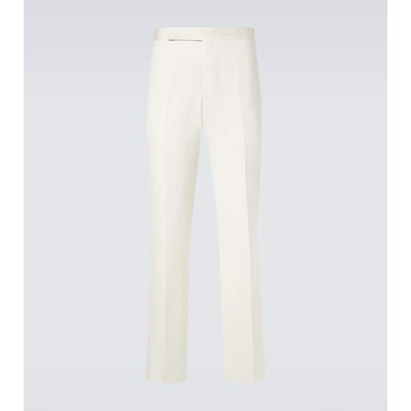Lardini High-rise slim pants