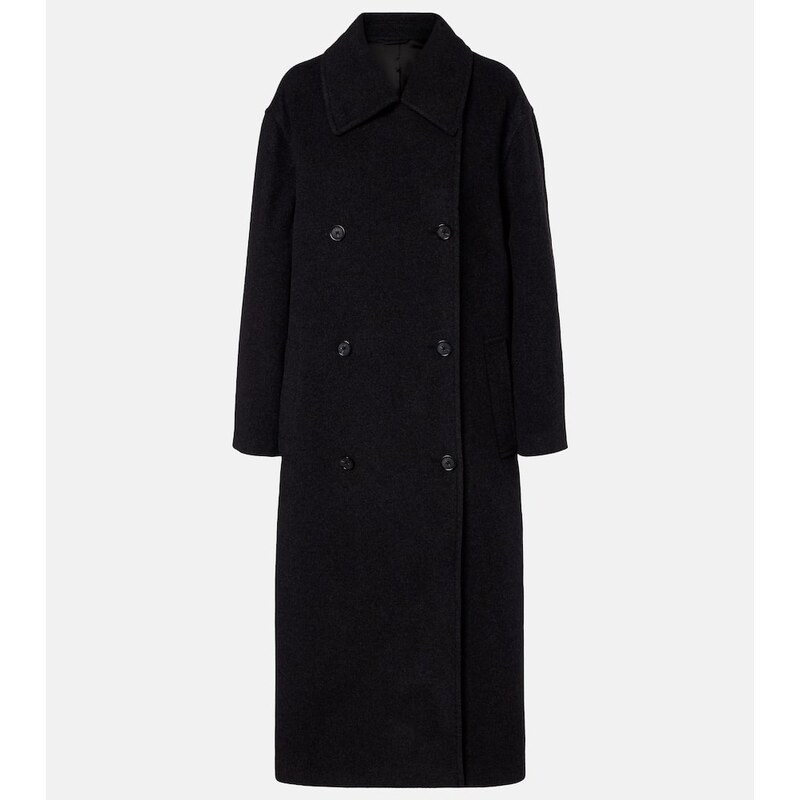 Toteme Shield double-breasted wool-blend coat