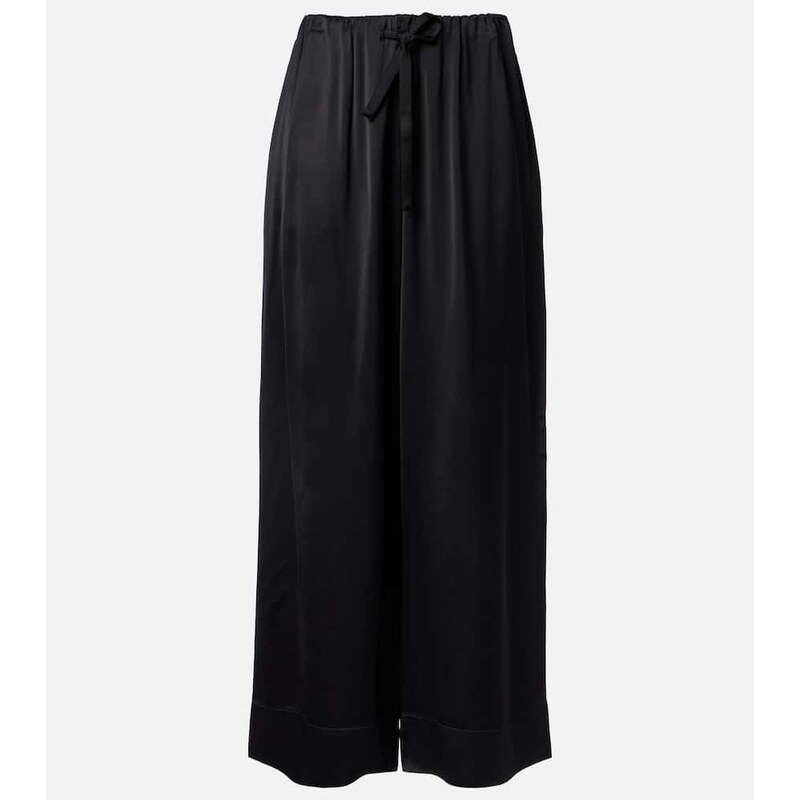Toteme Satin wide-leg pants