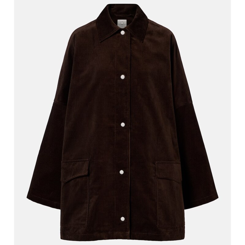Toteme Cord cotton corduroy overshirt