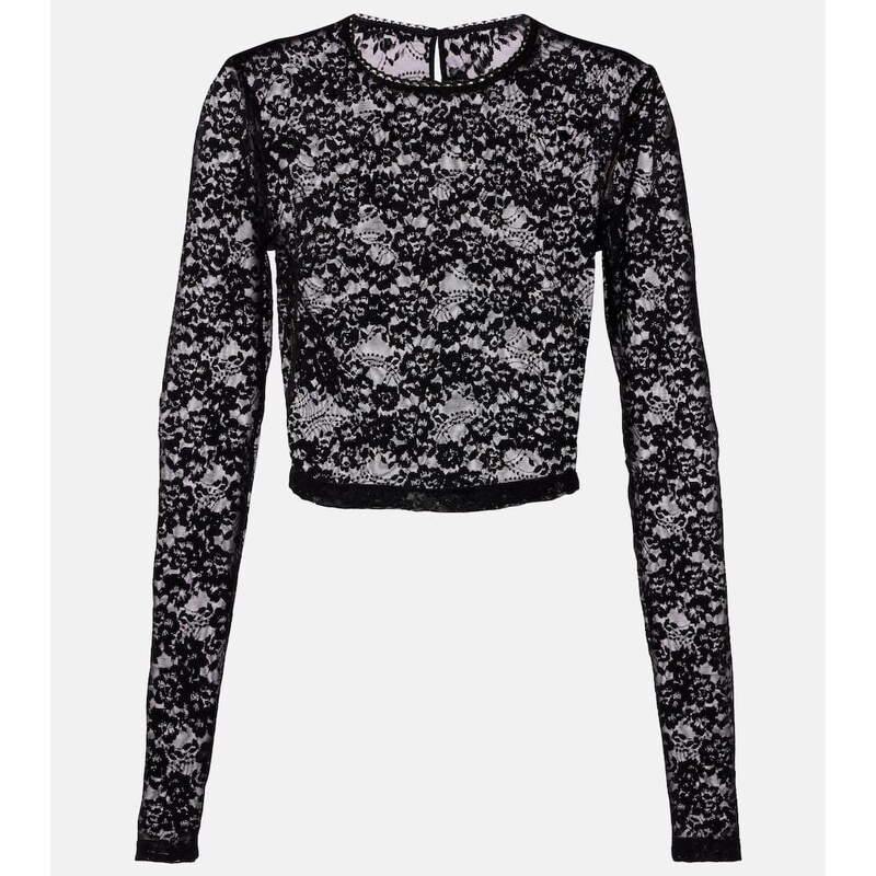 Bananhot Rona cropped lace top