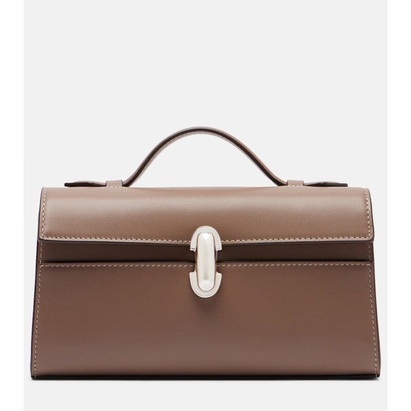 Savette Symmetry leather top-handle bag