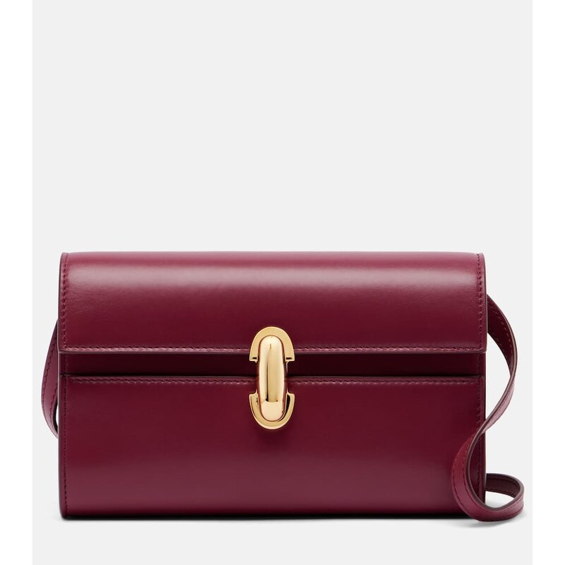 Savette Symmetry Mini leather crossbody bag