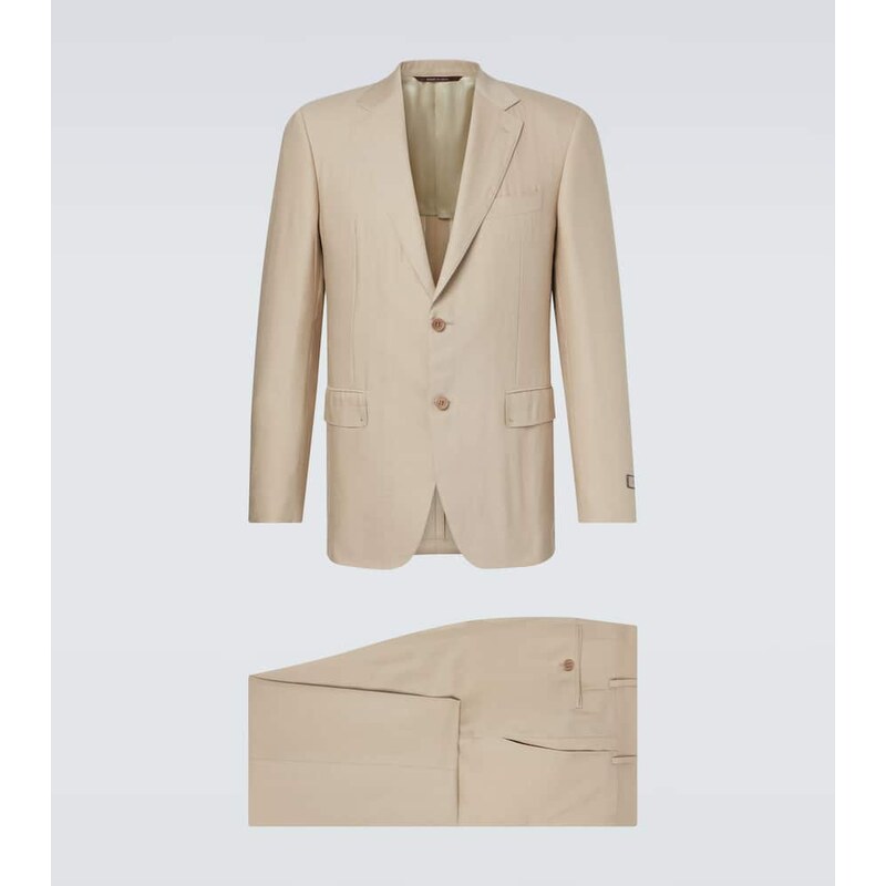 Canali Linen and wool suit