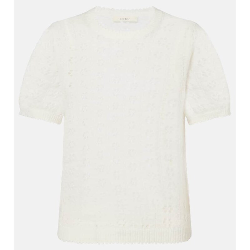 Dôen Monica alpaca and wool-blend sweater