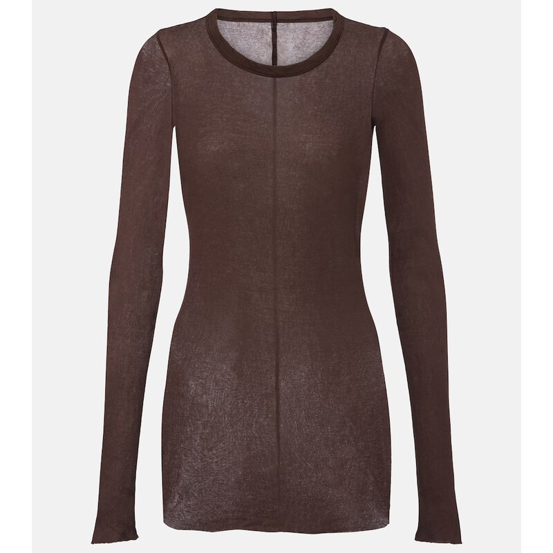 Rick Owens Cotton jersey top