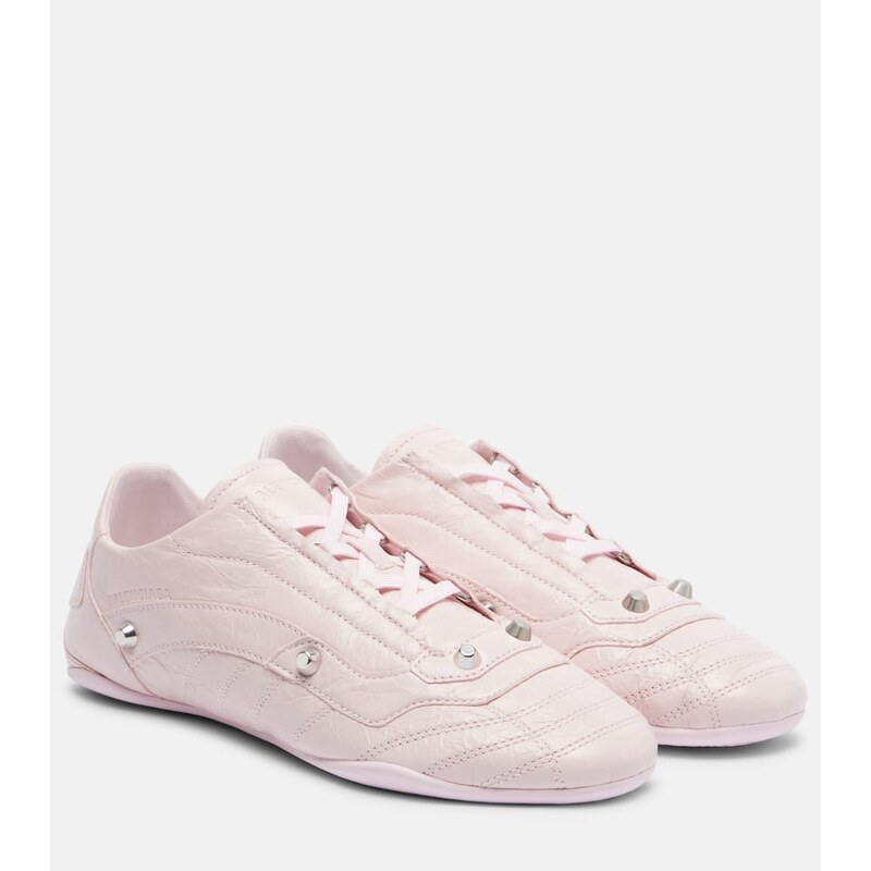 Balenciaga City leather sneakers