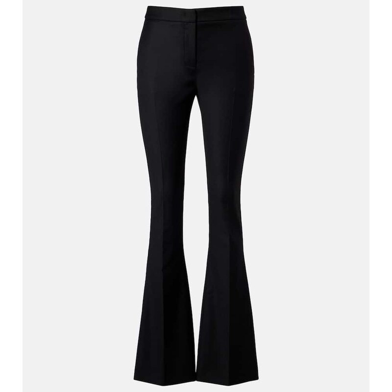 Blumarine Pleated flared pants