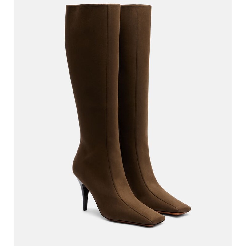 Dámské kozačky Stella McCartney v moka barvě