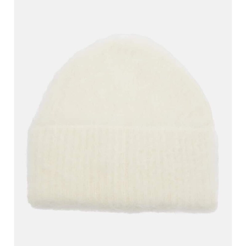 Toteme Ribbed-knit wool-blend beanie