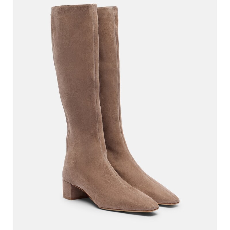 Aquazzura Saint HonorÃ 35 suede knee-high boots