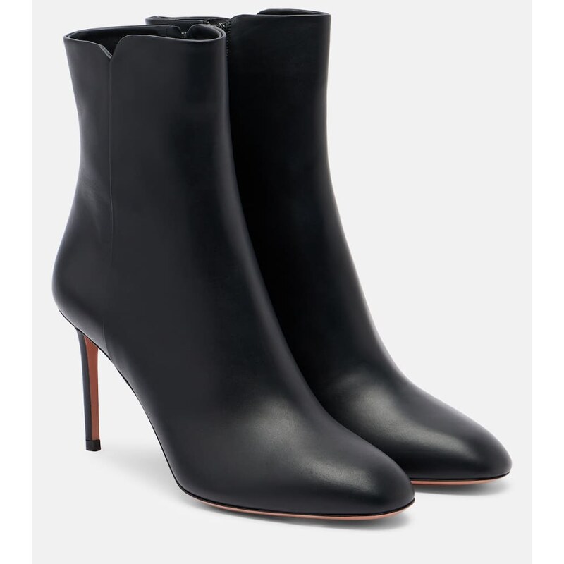 Aquazzura Sellier 85 leather ankle boots