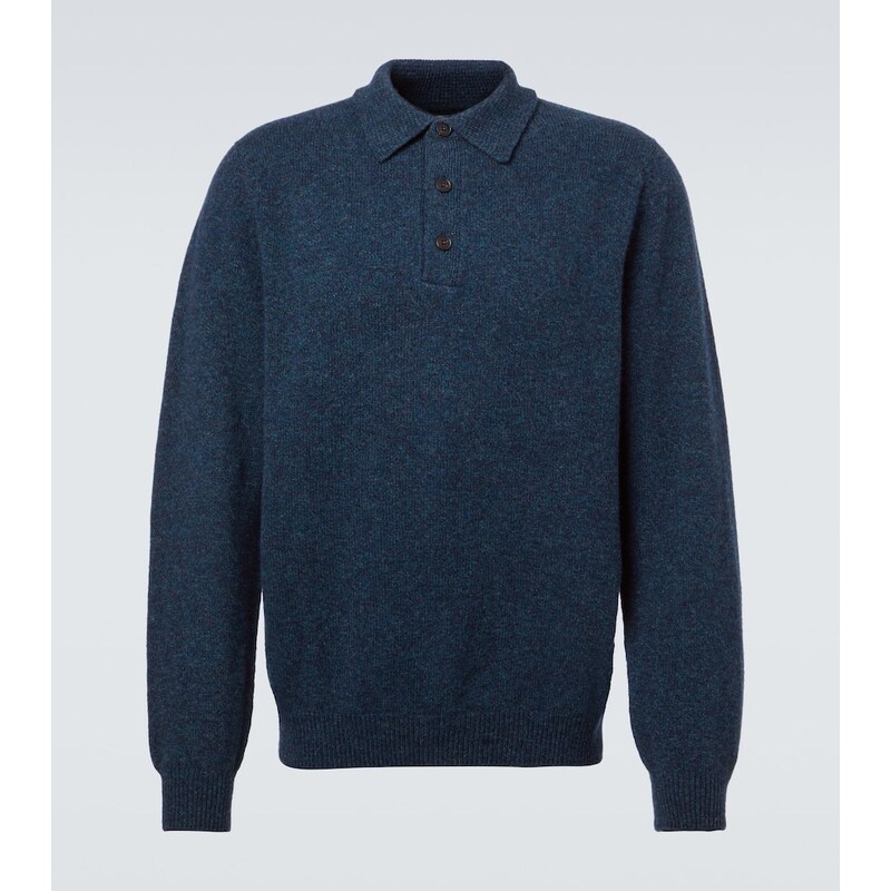 Sunspel Wool polo shirt