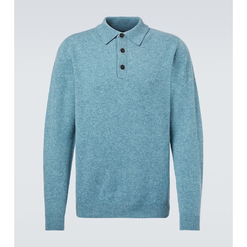 Sunspel Wool polo shirt
