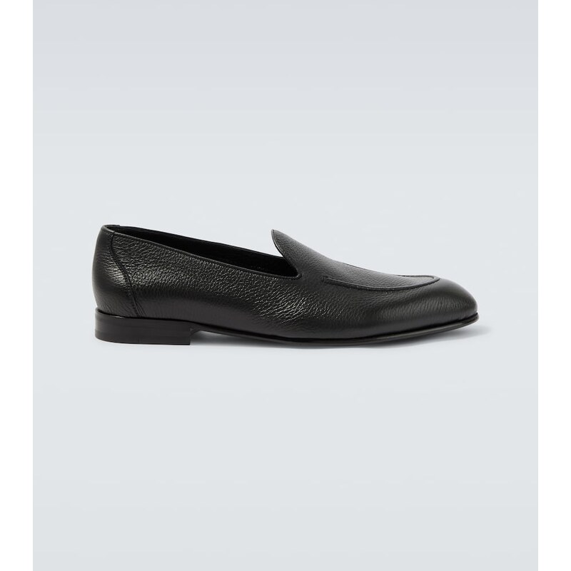 Brioni Appia leather loafers
