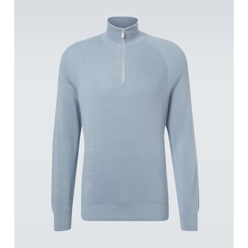 Brunello Cucinelli Ribbed-knit cotton sweater