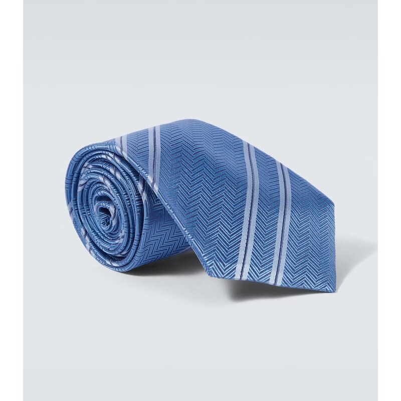 Brunello Cucinelli Striped silk tie