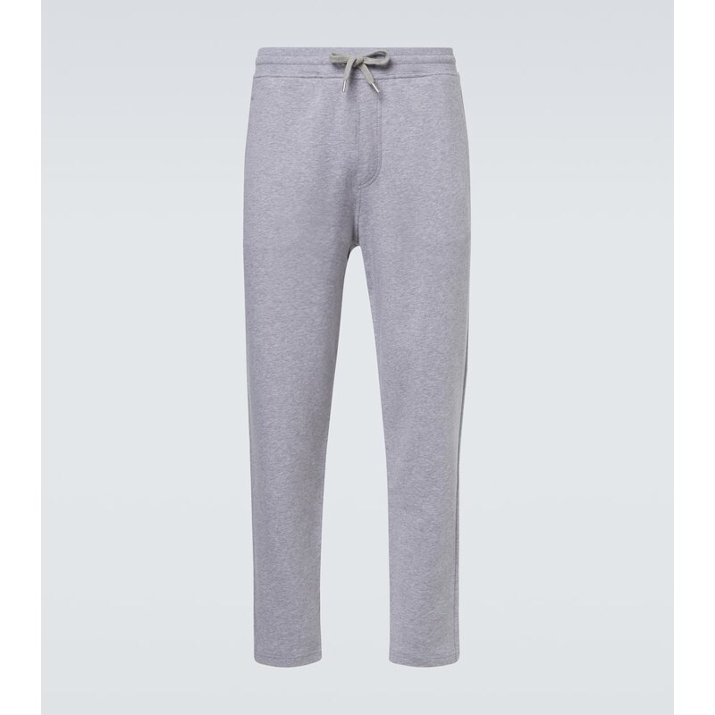 Brunello Cucinelli Cotton-blend jersey sweatpants