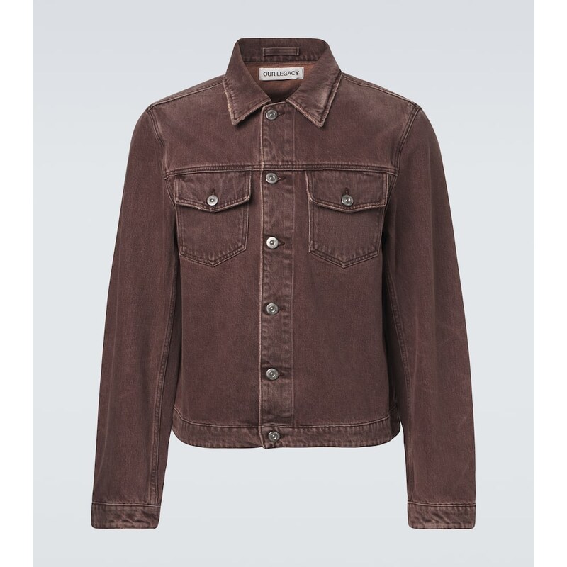 Our Legacy Origin distressed denim jacket