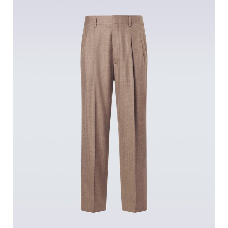 Loro Piana Buxton virgin wool straight pants