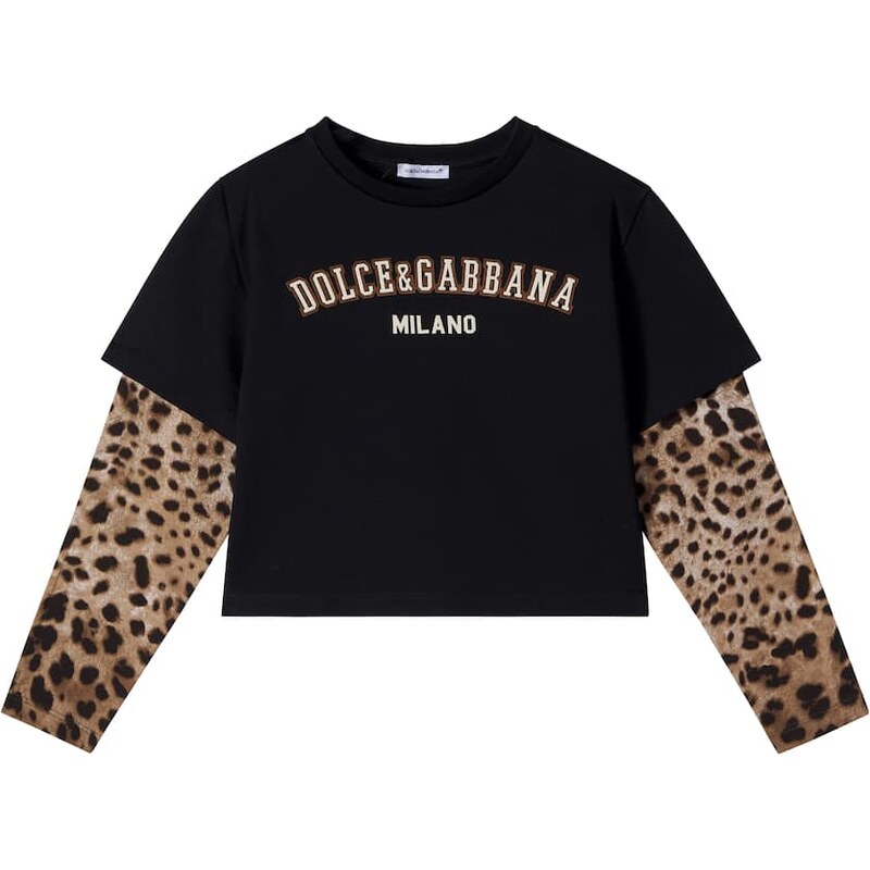 Dolce&Gabbana Kids Logo cotton T-shirt