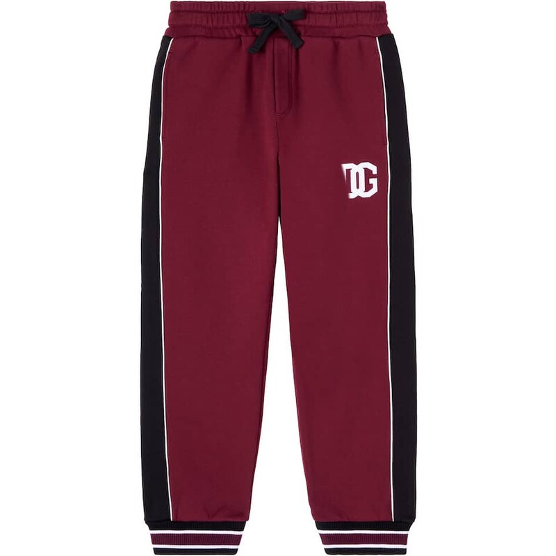 Dolce&Gabbana Kids Cotton jersey sweatpants