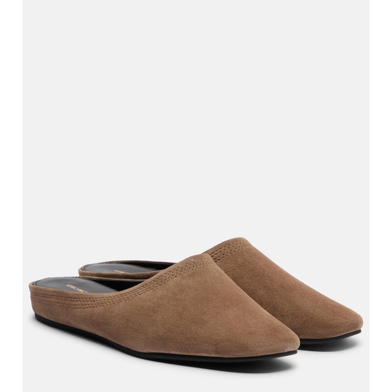 Veronica Beard Narcisa suede mules