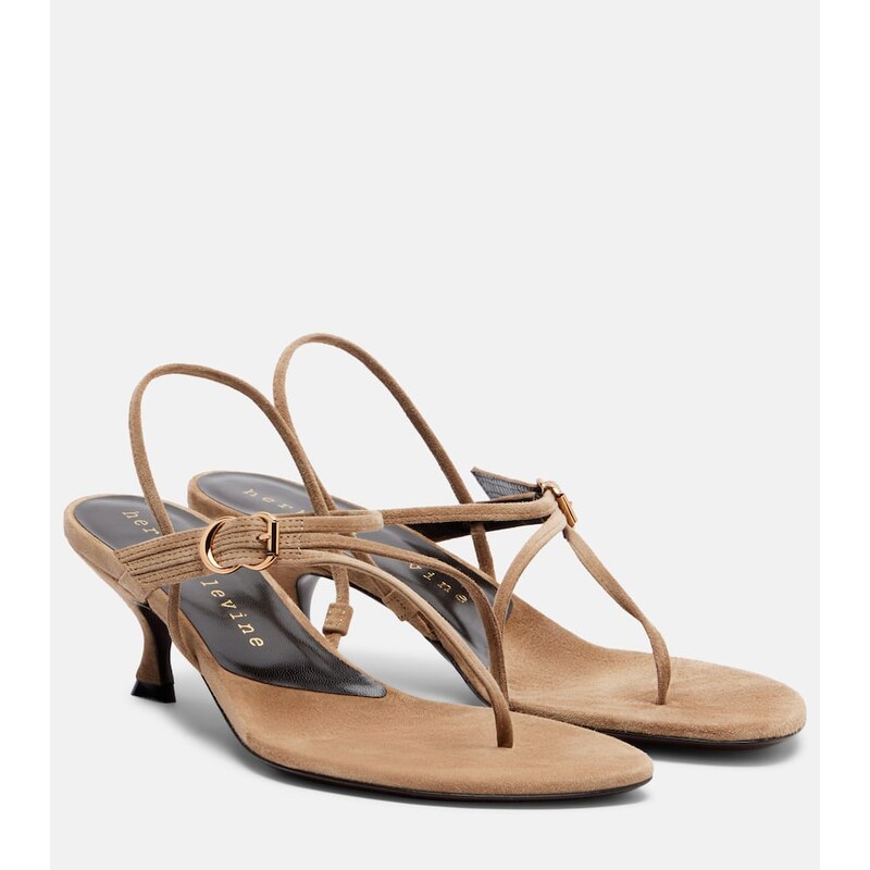Herbert Levine Starry-Eyed 55 suede thong sandals
