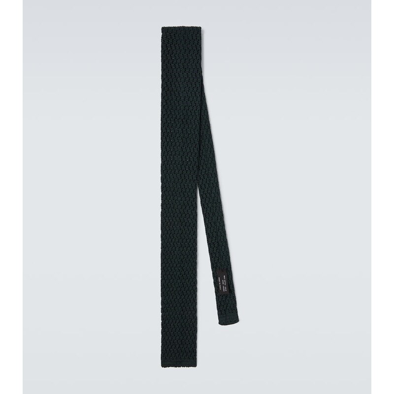 Rubinacci Knitted silk tie