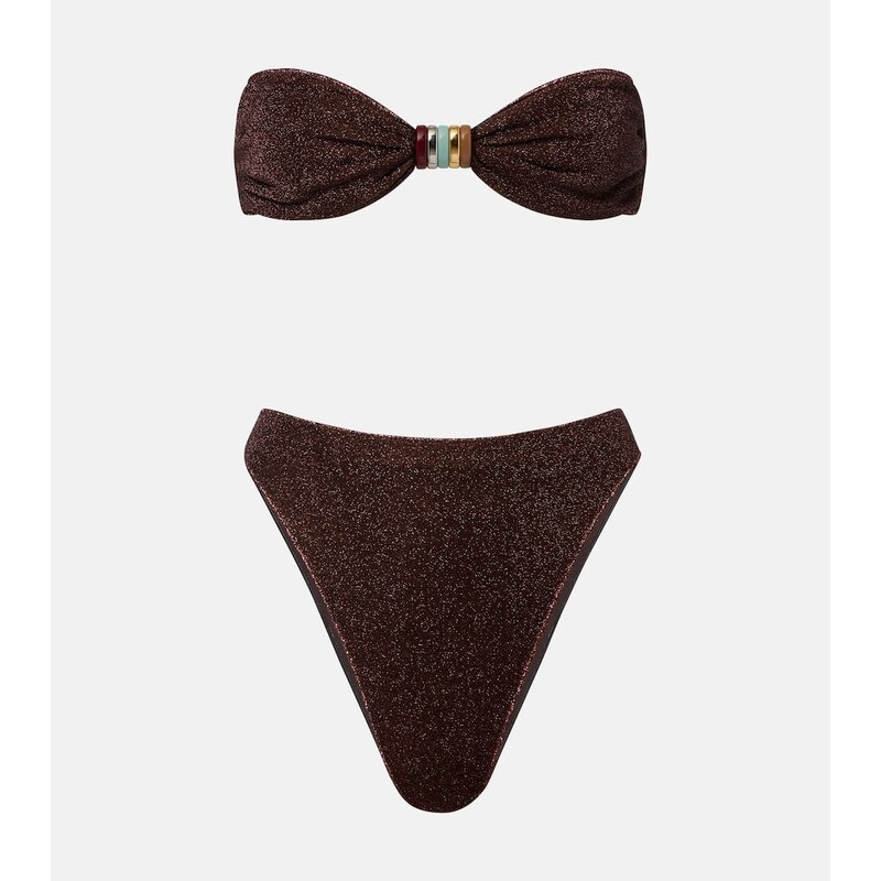 Oséree Lumière ring-detail bikini