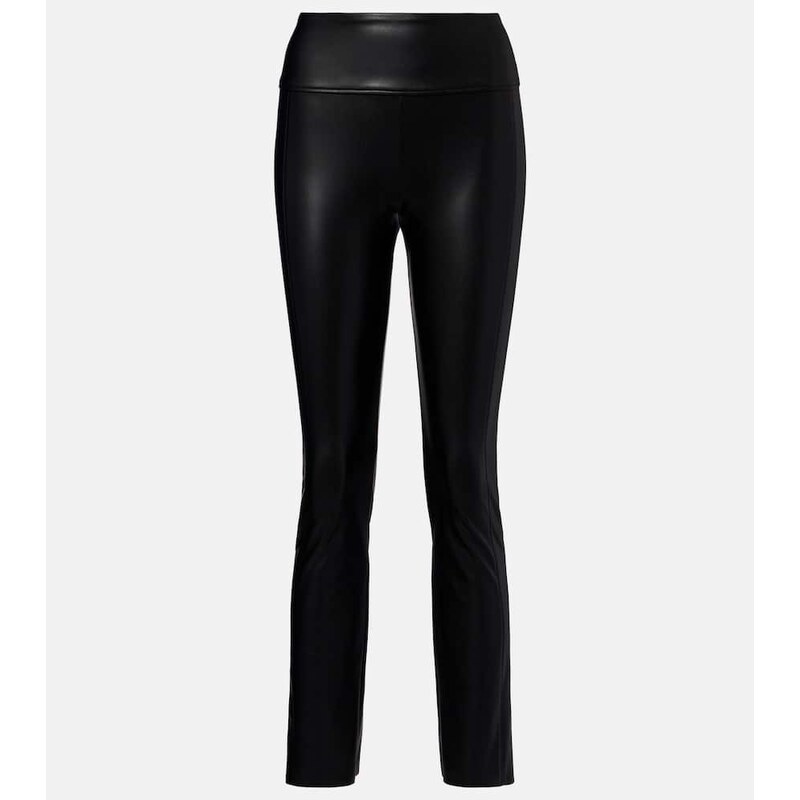 Wolford Edie coated cropped slim pants