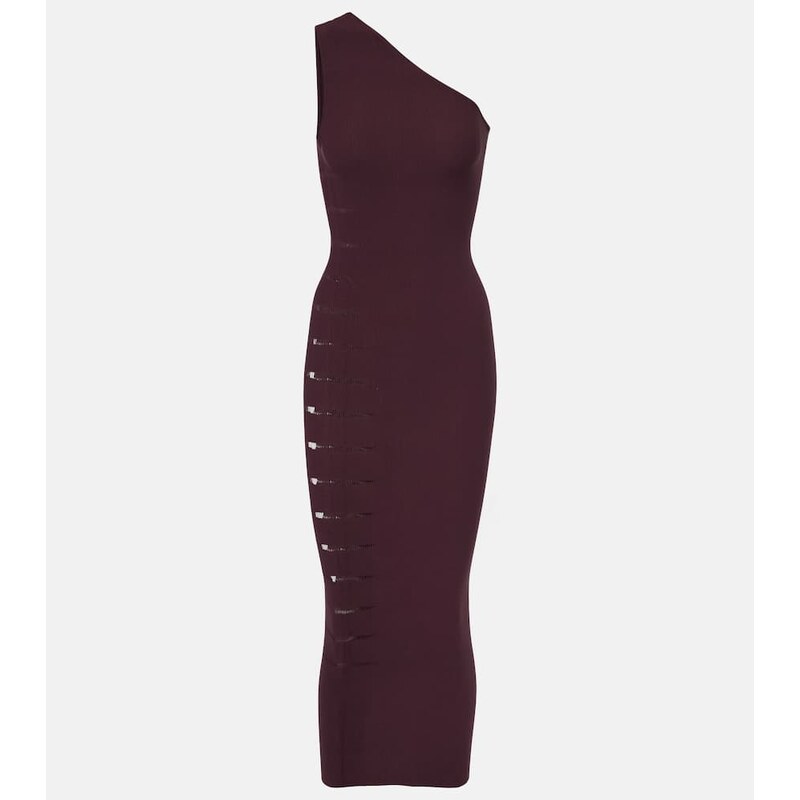 Wolford Slash one-shoulder midi dress