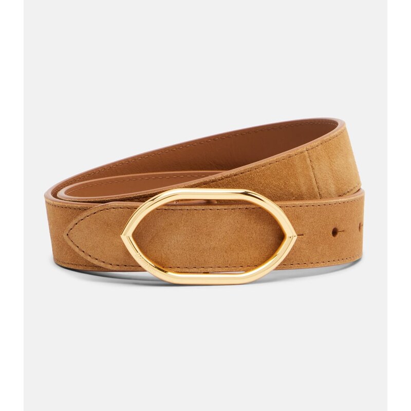 Jacquemus Calisson suede belt