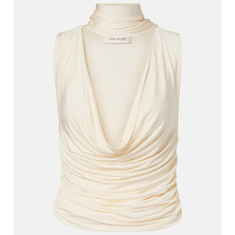 Aya Muse Brise draped top