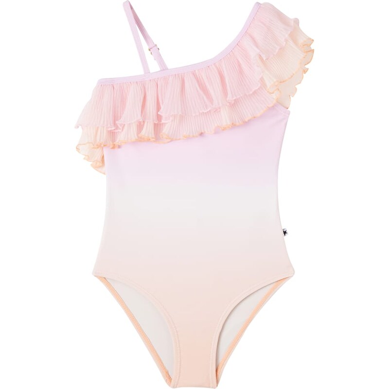 Molo Nilla ombrÃ ruffled swimsuit
