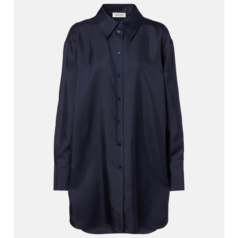 Róhe Oversized silk shirt
