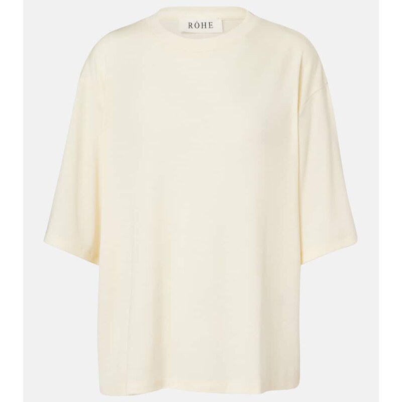 Róhe Oversized wool T-shirt