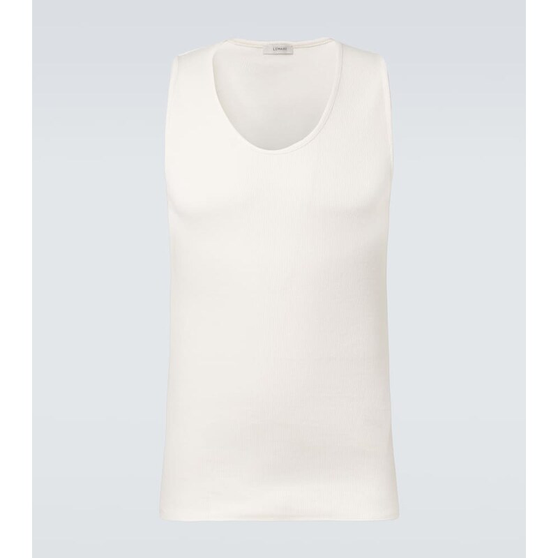 Lemaire Cotton and linen tank top
