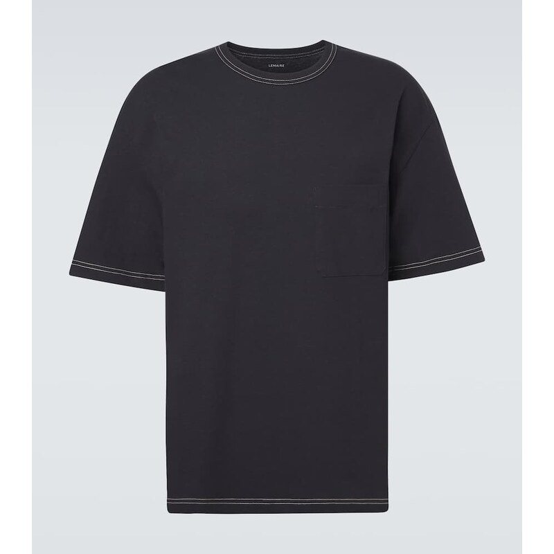 Lemaire Cotton and linen T-shirt