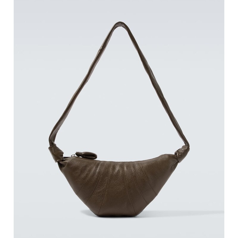 Lemaire Croissant Small leather shoulder bag
