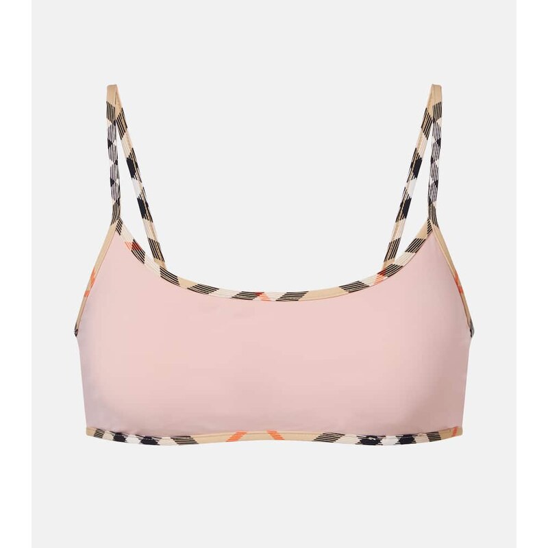 Burberry Burberry Check bikini top