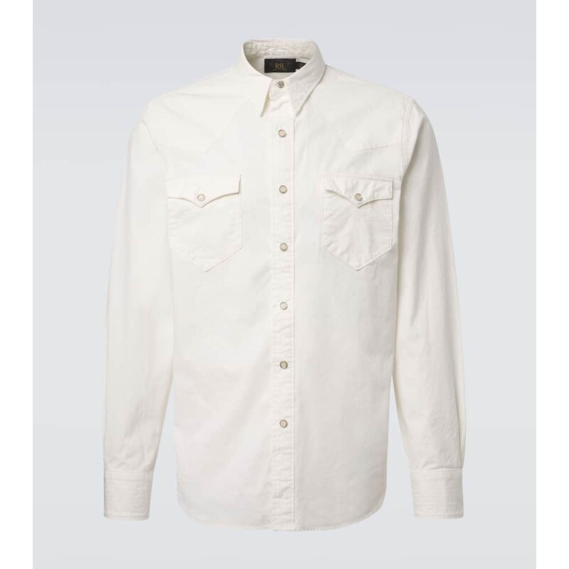 RRL Buffalo West denim shirt