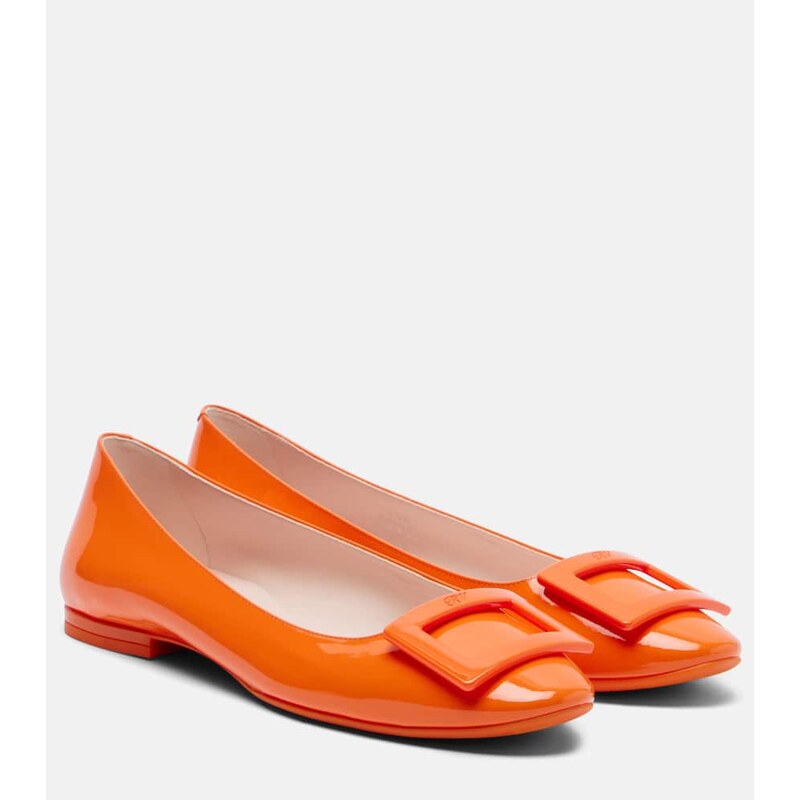 Roger Vivier Gommettine Roundy ballet flats