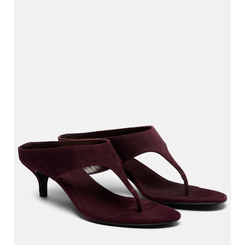 Magda Butrym Suede thong sandals